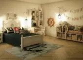 Ako zariadit namornu atmosferu v detskej izbe?