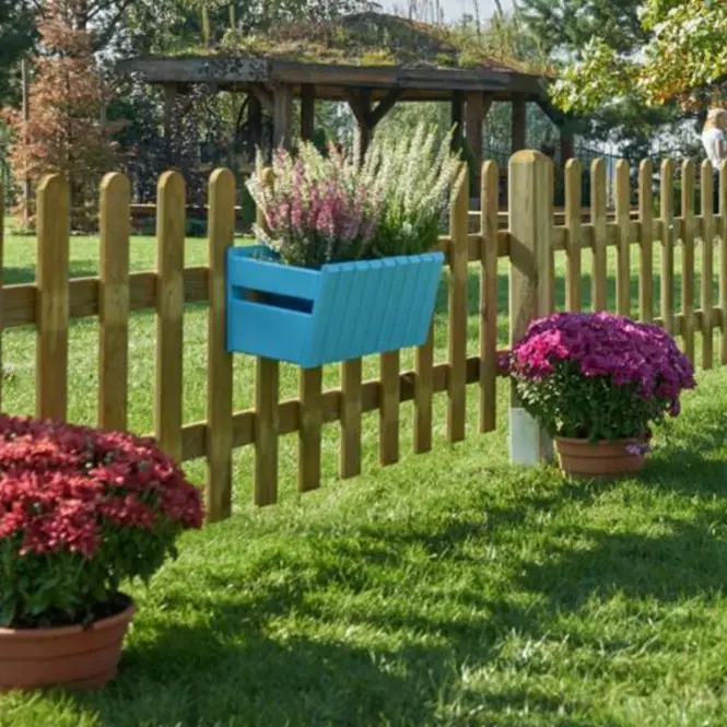 Drevený plot CAN CAN rovný 180x60 mm