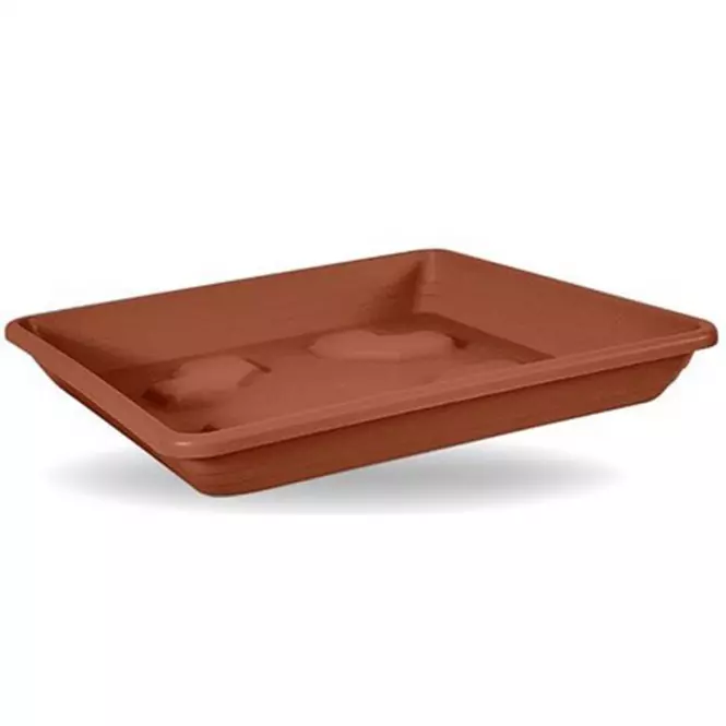 Podmiska Quadrato 36x36 cm terakota