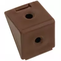 Spojovací uholník malý - hnedý 12 ks