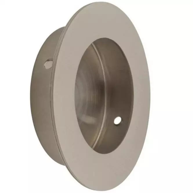 Úchytka   pre posuvné dvere Inox  Ø65 mm okrúhla