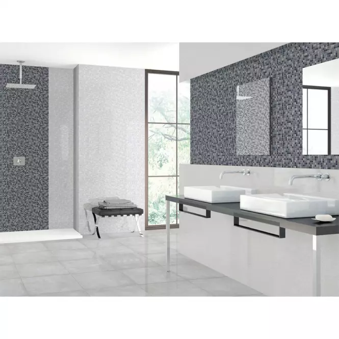 Obklad Glazúra Glass blanco 25/75