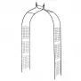 Pergola GA-B 110x30x250 čierna kov