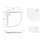 Rohová Vanička Ultraslim Axim 80x80x4.5+sifón,6