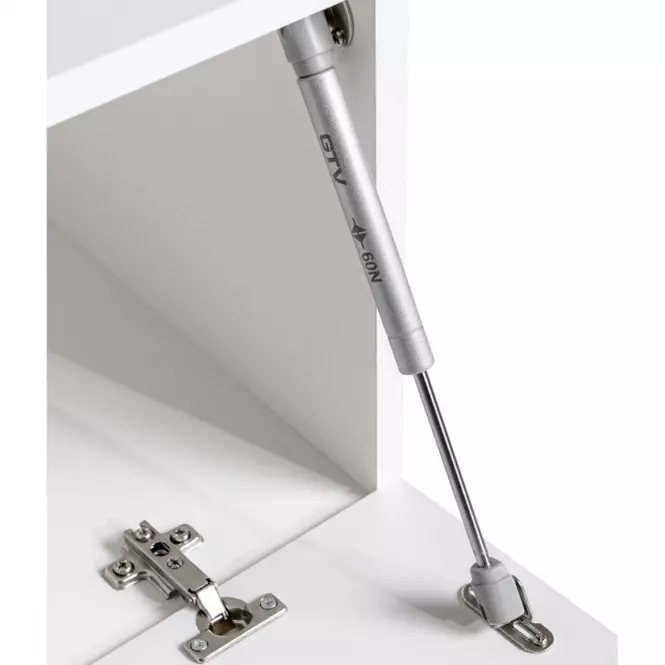 Obývacia stena Switch Sklo +LED XII Biely/Wotan