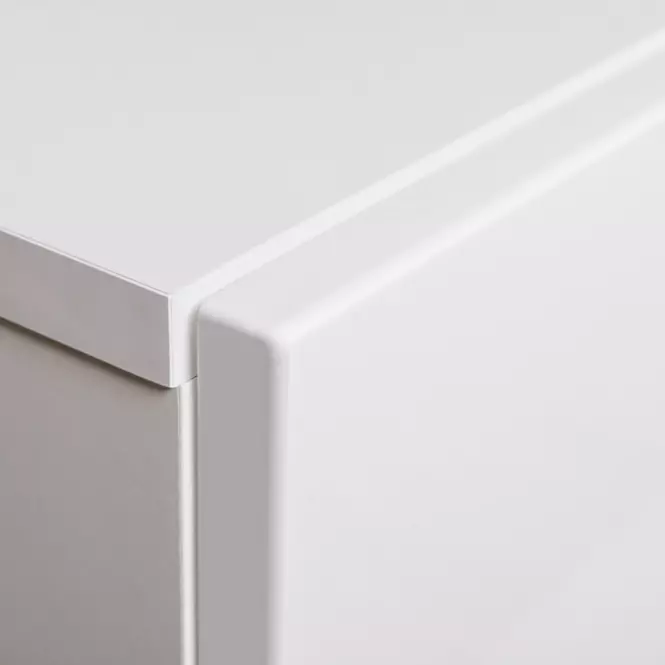 Obývacia stena Switch Sklo +LED XIV Biely/čierna