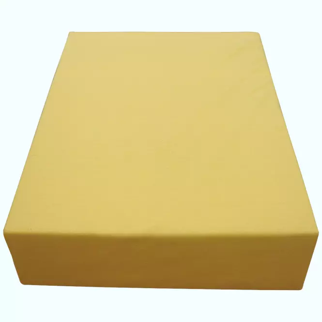 Plachta na posteľ Jersey 200x220   žltá 5102,3