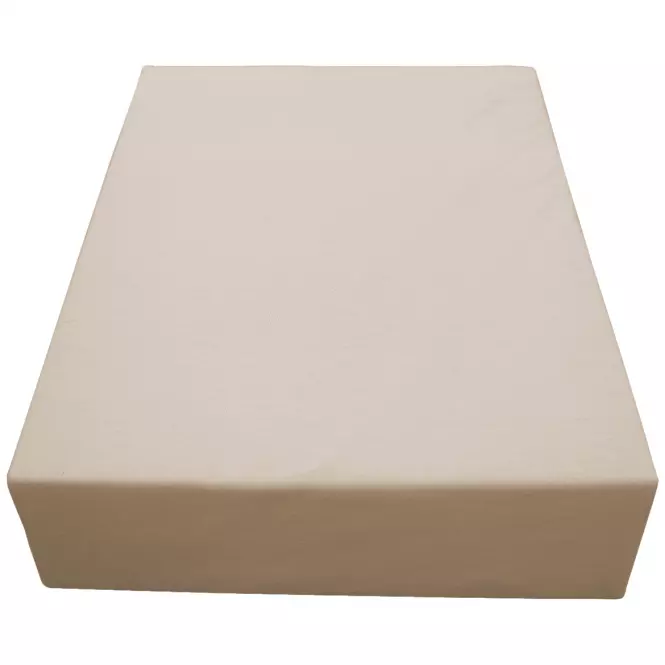 Plachta na posteľ Jersey 90x200  béžová 4011