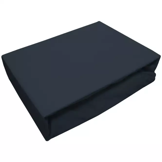 Plachta na posteľ jersey 200x220 kol. 6148 čierna
