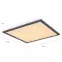 Stropnica 416080D1 LED 12W 30X30 PL1,4