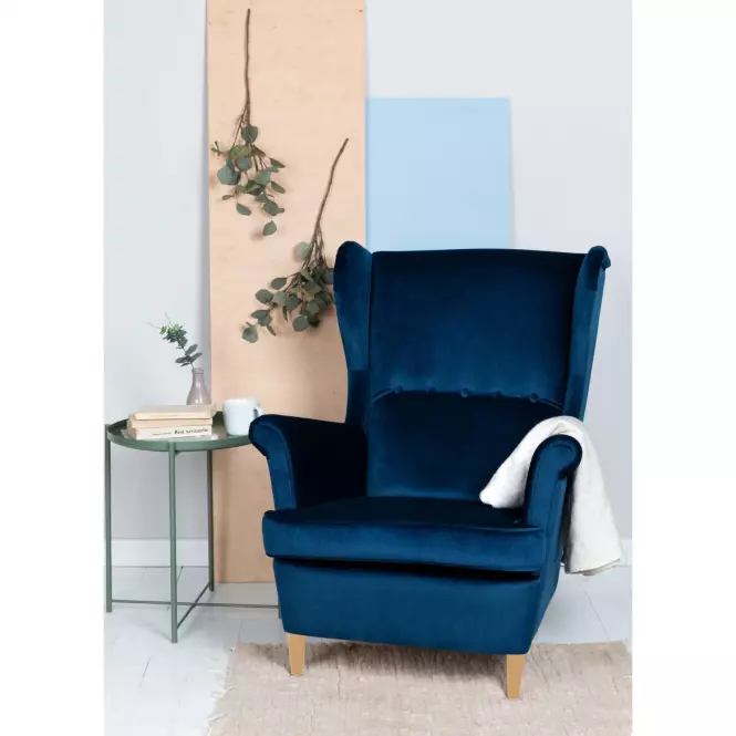 Kreslo Royal Bluvel 86/prírodné,12