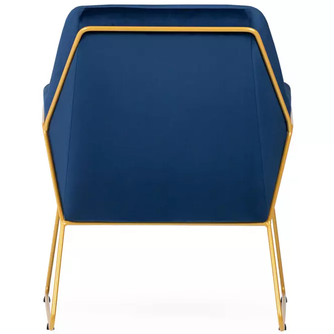 Kreslo Milan Bluvel 86/zlate,4