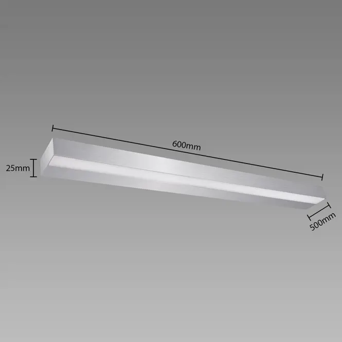 Nástenné svietidlo Cyber LED 14W strieborné 4000K 03968
