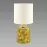 Stolná lampa Linda E14 zlatá/biela03786