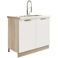 Skrinka do kuchyne Favorit 13d Sonoma/White