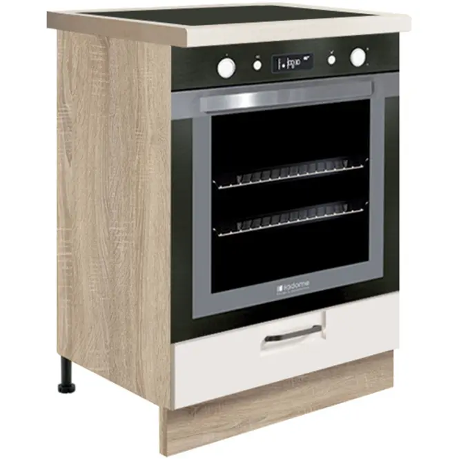 Skrinka do kuchyne Favorit 17d Sonoma/White+Ribbeck