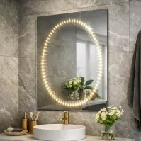 Zrkadlo LED 31 [3D] 65/85