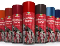 Primalex Sprej RAL 3000 ohnivočervená  400 ml