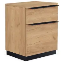 Nočný stolík Orlando 1 zlatý craft