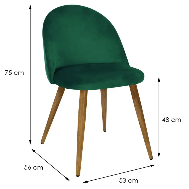 Stolička Banff 80107cm-V15 Dark Green,2