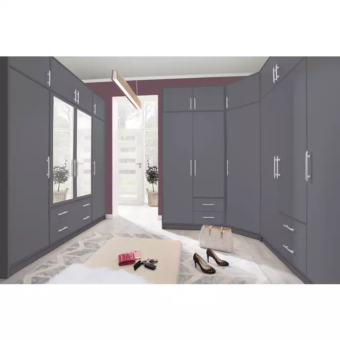 Skriňa Smart Sr3 2d Grafit,4