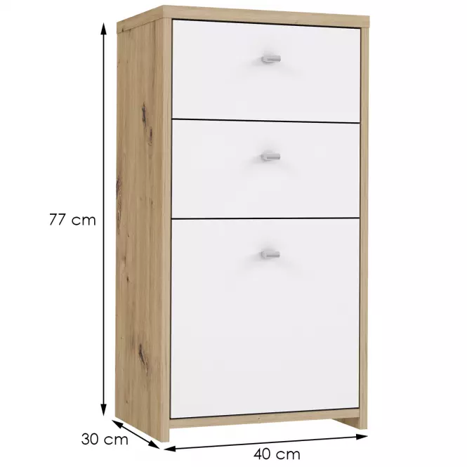 Komoda Best Chest Dub Artisan/Biely,2
