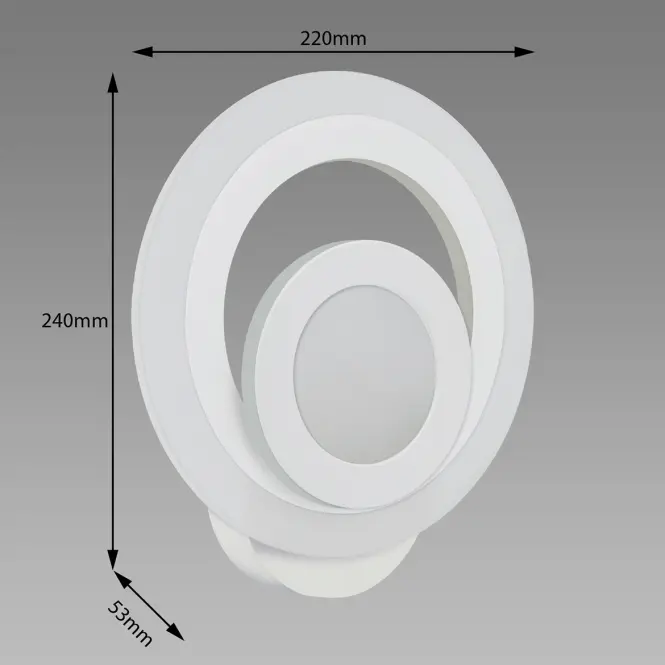 Nástenné svietidlo Orbit LED C 14W White NW 04028 K1