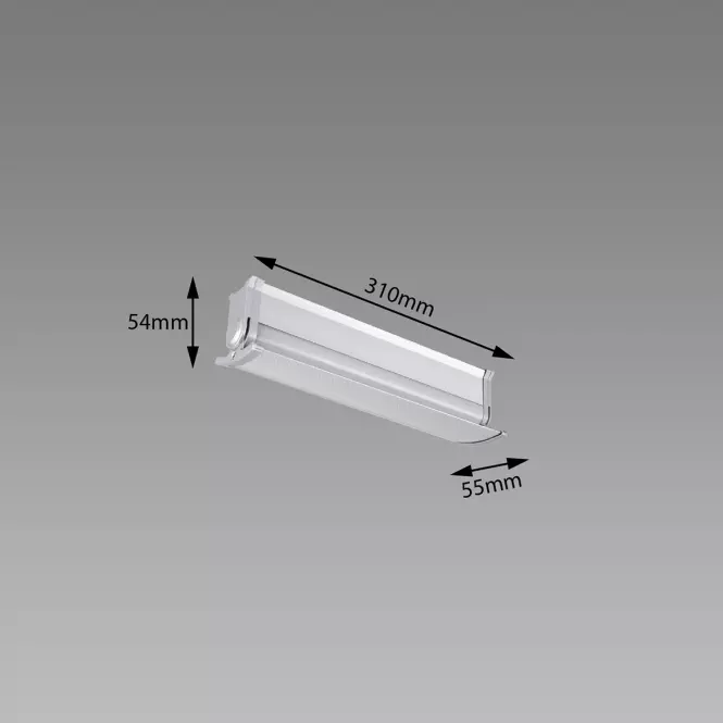 Nástenná lampa Diego LED 9W Silver Cct 03914 K1