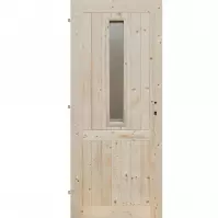 Palubkové dvere 1S 80L smrek