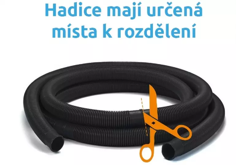 Hadica v metráži 5/4 diel 1 m čierna,4