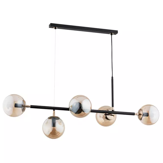 Lampa Dansa black 5 Pł 63020 LW5,2