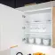 Kuchynská skrinka Denis d60pk mv 2133 pl čierna mat/biela,25