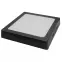 LED panel Block 12W 4200K štvorcový čierny,3
