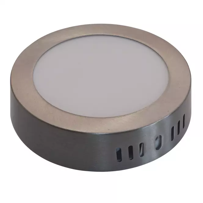 LED kruhový panel 18W 4200K okrúhly chrómový