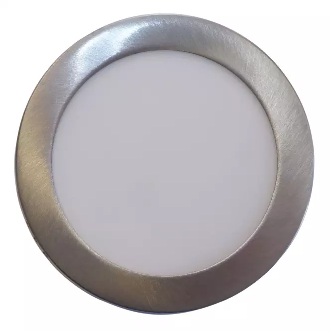 LED kruhový panel 18W 4200K okrúhly chrómový,3