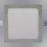 LED panel SQUARE 18W 4200K štvorcový chróm
