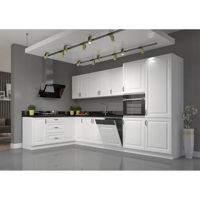 Kuchynská skrinka STILO biela mat/biela 60dk-210 2f