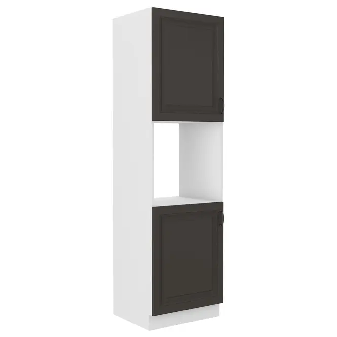 Kuchynská skrinka STILO grafit mat/biela 60dp-210 2f