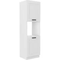 Kuchynská skrinka LUNA biela mat/biela 60dp-210 2f