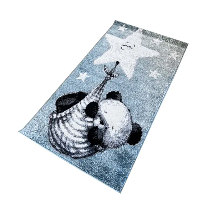 Koberec Frisee Soft Kids 1,33/1,9 A1083 modrý