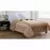 Prikrývka na posteľ Velvet D3 béžová 170x220