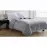 Prikrývka na posteľ Velvet D8 šedá 170x220