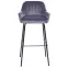 Barová stolička  2-170a Grey Velvet,4
