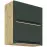 Skrinka do kuchyne Glamour47g Green