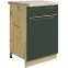 Skrinka do kuchyne Glamour4d Green