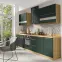 Skrinka do kuchyne Glamour6d Green,5