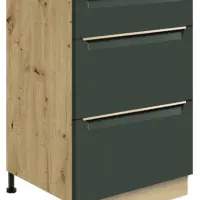 Skrinka do kuchyne Glamour9d Green