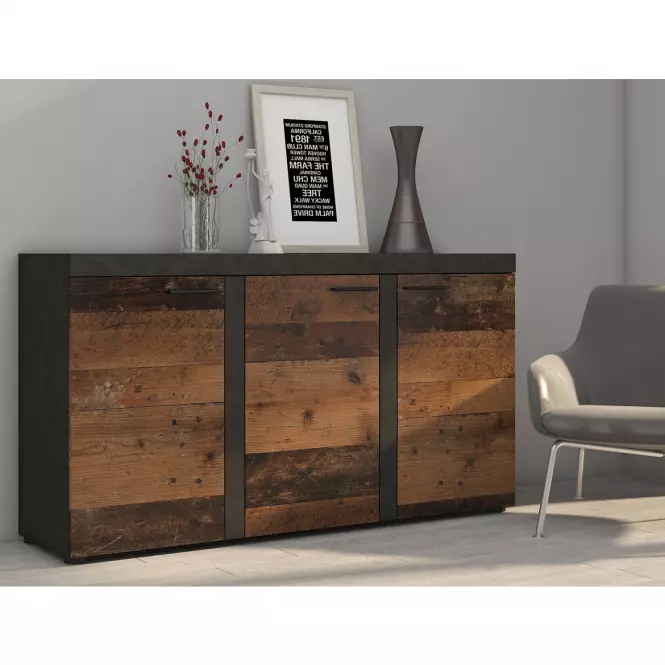Komoda Rumba 3f Old Style Wood/Matera,3