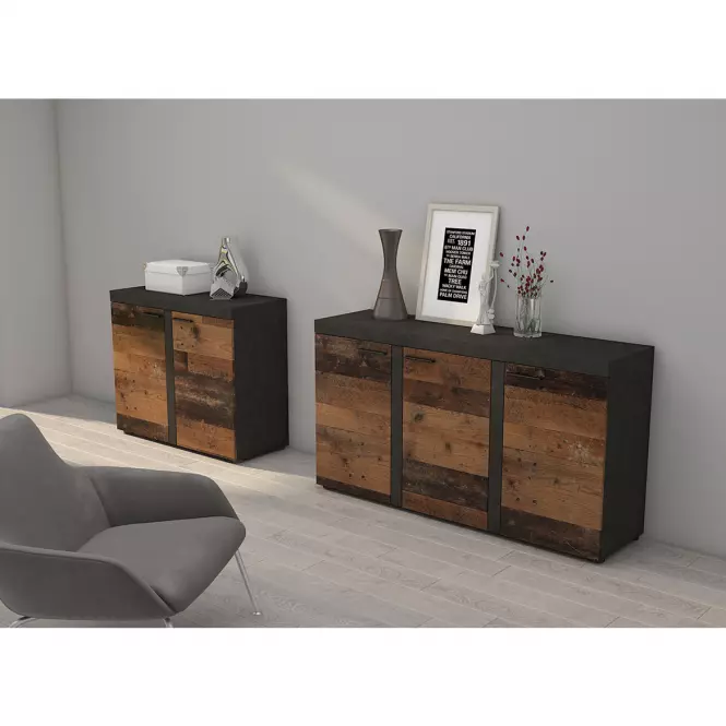 Komoda Rumba 3f Old Style Wood/Matera,4