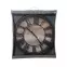 Nástenné hodiny 39 cm vintage čierne 601145,3